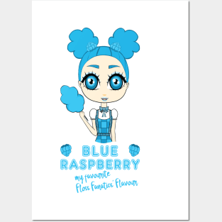 Blue Raspberry Posters and Art